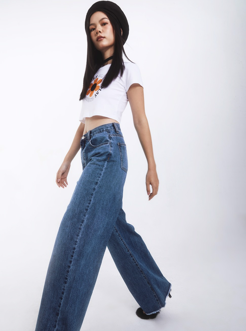 Dottie Smile Croptop T0558- Gu Fashion | Vietnam Fashion Store